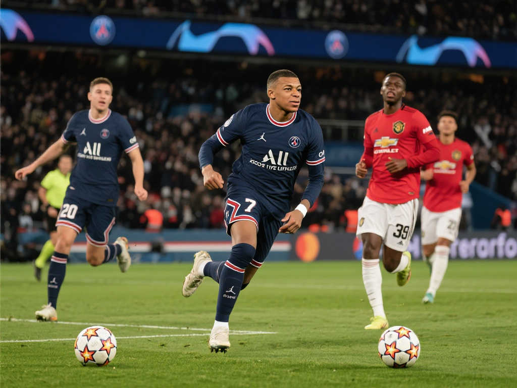 巴黎欧冠小组赛前6轮仅列25位，主场力克曼联逆袭