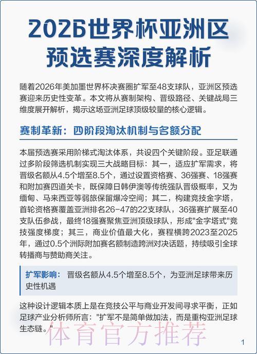 2026世界杯预选赛深度解析平台最新访问入口